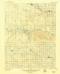 Ellis Kansas Historical topographic map, 1:125000 scale, 30 X 30 Minute, Year 1893