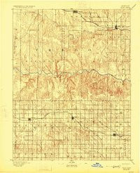 Ellis Kansas Historical topographic map, 1:125000 scale, 30 X 30 Minute, Year 1893