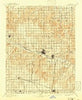 Ellsworth Kansas Historical topographic map, 1:125000 scale, 30 X 30 Minute, Year 1894