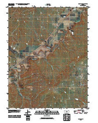 Elmdale Kansas Historical topographic map, 1:24000 scale, 7.5 X 7.5 Minute, Year 2010