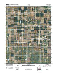 Elmer Kansas Historical topographic map, 1:24000 scale, 7.5 X 7.5 Minute, Year 2012