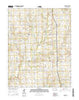 Elsmore Kansas Current topographic map, 1:24000 scale, 7.5 X 7.5 Minute, Year 2015