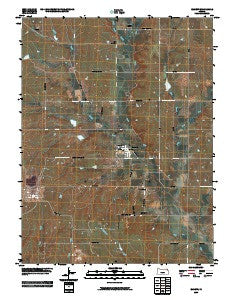 Emmett Kansas Historical topographic map, 1:24000 scale, 7.5 X 7.5 Minute, Year 2009