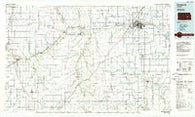Emporia Kansas Historical topographic map, 1:100000 scale, 30 X 60 Minute, Year 1985