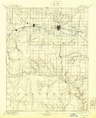 Emporia Kansas Historical topographic map, 1:125000 scale, 30 X 30 Minute, Year 1894