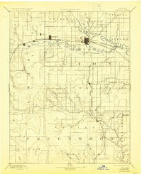 Emporia Kansas Historical topographic map, 1:125000 scale, 30 X 30 Minute, Year 1894