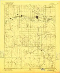 Emporia Kansas Historical topographic map, 1:125000 scale, 30 X 30 Minute, Year 1894