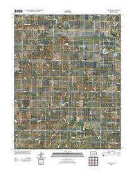 Emporia SE Kansas Historical topographic map, 1:24000 scale, 7.5 X 7.5 Minute, Year 2012
