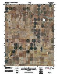 Ensign SE Kansas Historical topographic map, 1:24000 scale, 7.5 X 7.5 Minute, Year 2009