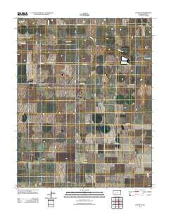Ensign SE Kansas Historical topographic map, 1:24000 scale, 7.5 X 7.5 Minute, Year 2012