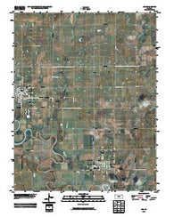 Erie Kansas Historical topographic map, 1:24000 scale, 7.5 X 7.5 Minute, Year 2010
