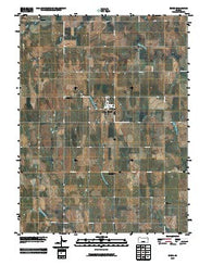 Esbon Kansas Historical topographic map, 1:24000 scale, 7.5 X 7.5 Minute, Year 2009
