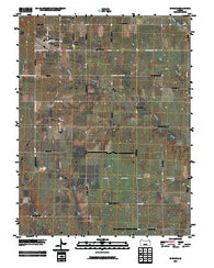 Eskridge Kansas Historical topographic map, 1:24000 scale, 7.5 X 7.5 Minute, Year 2009