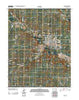 Eureka Kansas Historical topographic map, 1:24000 scale, 7.5 X 7.5 Minute, Year 2012