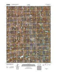 Everest Kansas Historical topographic map, 1:24000 scale, 7.5 X 7.5 Minute, Year 2012