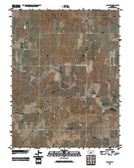 Fairport Kansas Historical topographic map, 1:24000 scale, 7.5 X 7.5 Minute, Year 2009