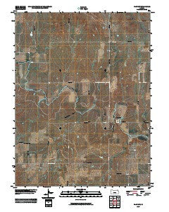 Fairport Kansas Historical topographic map, 1:24000 scale, 7.5 X 7.5 Minute, Year 2009