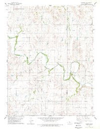 Fairport Kansas Historical topographic map, 1:24000 scale, 7.5 X 7.5 Minute, Year 1978