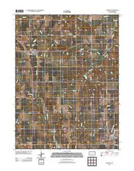 Fairview Kansas Historical topographic map, 1:24000 scale, 7.5 X 7.5 Minute, Year 2012