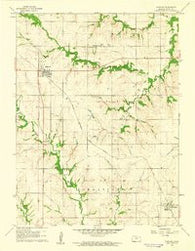 Fairview Kansas Historical topographic map, 1:24000 scale, 7.5 X 7.5 Minute, Year 1960