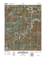 Fall River Kansas Historical topographic map, 1:24000 scale, 7.5 X 7.5 Minute, Year 2012