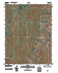 Falun Kansas Historical topographic map, 1:24000 scale, 7.5 X 7.5 Minute, Year 2009