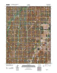 Falun Kansas Historical topographic map, 1:24000 scale, 7.5 X 7.5 Minute, Year 2012