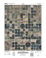 Feterita Kansas Historical topographic map, 1:24000 scale, 7.5 X 7.5 Minute, Year 2012