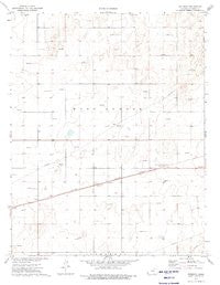 Feterita Kansas Historical topographic map, 1:24000 scale, 7.5 X 7.5 Minute, Year 1974