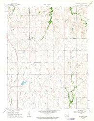 Florence SE Kansas Historical topographic map, 1:24000 scale, 7.5 X 7.5 Minute, Year 1962