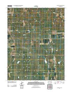 Florence SE Kansas Historical topographic map, 1:24000 scale, 7.5 X 7.5 Minute, Year 2012