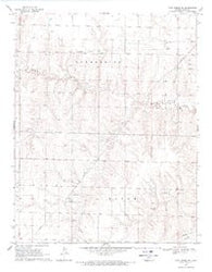Fort Dodge SW Kansas Historical topographic map, 1:24000 scale, 7.5 X 7.5 Minute, Year 1969