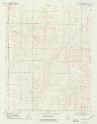 Fort Dodge SW Kansas Historical topographic map, 1:24000 scale, 7.5 X 7.5 Minute, Year 1969