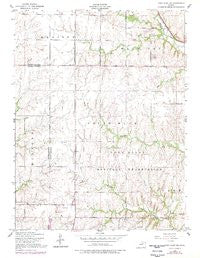 Fort Riley NE Kansas Historical topographic map, 1:24000 scale, 7.5 X 7.5 Minute, Year 1955