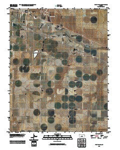Fort Dodge Kansas Historical topographic map, 1:24000 scale, 7.5 X 7.5 Minute, Year 2009