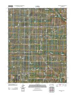 Fort Riley NE Kansas Historical topographic map, 1:24000 scale, 7.5 X 7.5 Minute, Year 2012