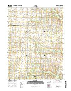 Fort Riley NE Kansas Current topographic map, 1:24000 scale, 7.5 X 7.5 Minute, Year 2016