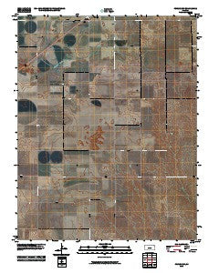 Fowler SW Kansas Historical topographic map, 1:24000 scale, 7.5 X 7.5 Minute, Year 2010
