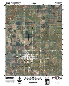 Fredonia Kansas Historical topographic map, 1:24000 scale, 7.5 X 7.5 Minute, Year 2010