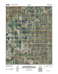 Fredonia Kansas Historical topographic map, 1:24000 scale, 7.5 X 7.5 Minute, Year 2012