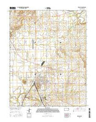 Fredonia Kansas Current topographic map, 1:24000 scale, 7.5 X 7.5 Minute, Year 2016