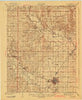 Fredonia Kansas Historical topographic map, 1:62500 scale, 15 X 15 Minute, Year 1943