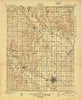 Fredonia Kansas Historical topographic map, 1:48000 scale, 15 X 15 Minute, Year 1939