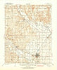 Fredonia Kansas Historical topographic map, 1:62500 scale, 15 X 15 Minute, Year 1938