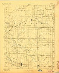 Fredonia Kansas Historical topographic map, 1:125000 scale, 30 X 30 Minute, Year 1894