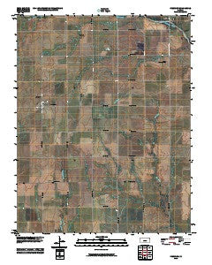 Freeport Kansas Historical topographic map, 1:24000 scale, 7.5 X 7.5 Minute, Year 2010