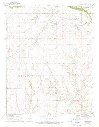 Freeport Kansas Historical topographic map, 1:24000 scale, 7.5 X 7.5 Minute, Year 1971