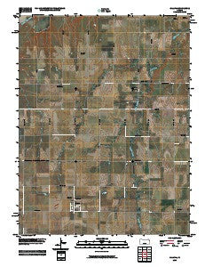 Galatia Kansas Historical topographic map, 1:24000 scale, 7.5 X 7.5 Minute, Year 2009