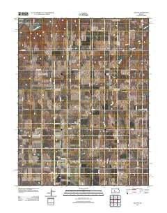 Galatia Kansas Historical topographic map, 1:24000 scale, 7.5 X 7.5 Minute, Year 2012