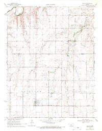 Galatia Kansas Historical topographic map, 1:24000 scale, 7.5 X 7.5 Minute, Year 1969
